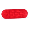 Oval red tail light gps tracker device