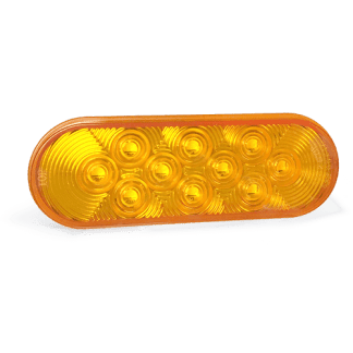 Oval amber tail light gps tracker device