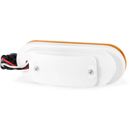 Oval amber tail light gps tracker device